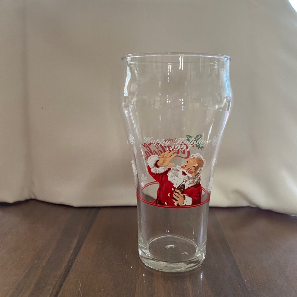 Set of 4: Coca Cola collectible glasses